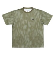 126-028005 MELT CAMO LOOSE FIT SPORTS TEE GREEN 709197-0004