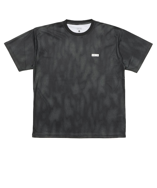 126-028005 MELT CAMO LOOSE FIT SPORTS TEE BLACK 709197-0001