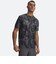 6013793　M UA TECH PRINTED S S T-SHIRT　001BLK/WHT　719022-0001