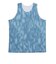126-026001　MELT CAMO REVERSIBLE TANK　BLUE　709196-0001