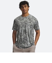 6013793　M UA TECH PRINTED S S T-SHIRT　069TNM/BLK　719022-0002