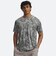 6013793　M UA TECH PRINTED S S T-SHIRT　069TNM/BLK　719022-0002