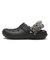 211396-001　CLASSIC FLEECE LINED CLOG　BLACK　715648-0001
