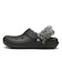 211396-001　CLASSIC FLEECE LINED CLOG　BLACK　715648-0001