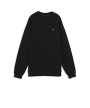 529859　W CLOUDSPUN CREW NECK　01BK　718321-0001