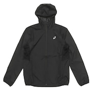 2011D235.001　ASICS SILVER JACKET　P BLACK　708913-0001