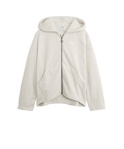 529563　W STUDIO LONG KNIT JKT　05VAPOR GRAY　718314-0002