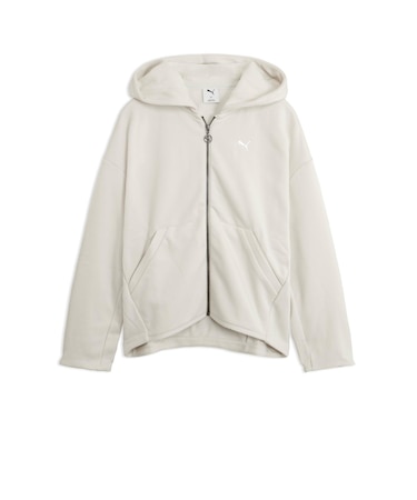 529563 W STUDIO LONG KNIT JKT 05VAPOR GRAY 718314-0002