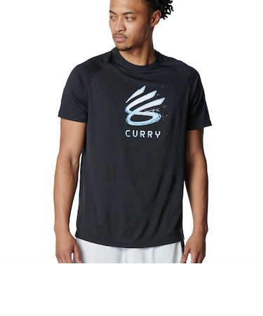 6012511 M CURRY TECH GRAPHIC SS T 001BLK 707892-0001