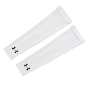 1313490　HEATGEAR ARM SLEEVES　100WHT/BLK　651793-0002