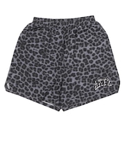 226-023002　F.A. LEOPARD WIDE 5.5 SHORTS　CHARCOAL　715183-0002