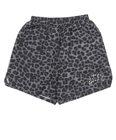 226-023002 F.A. LEOPARD WIDE 5.5 SHORTS CHARCOAL 715183-0002