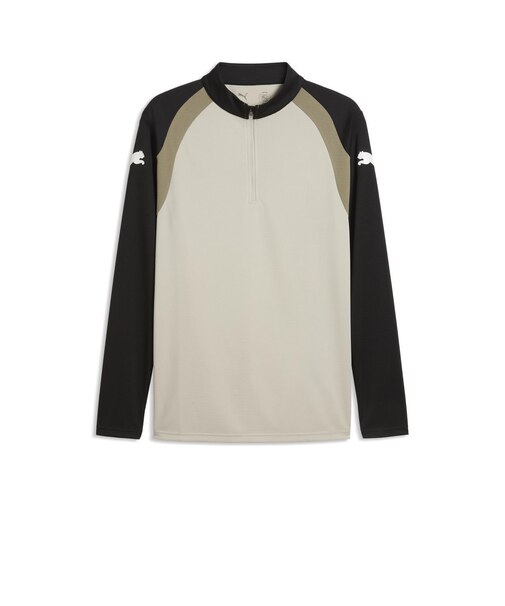 661215　M INDIVIFINAL 1/4 ZIP TOP　09DESERT DUST　718352-0001