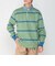 G6SM-J059　M LANGDON RUGBY SHIRT　OLIVE /BLUE　708744-0001