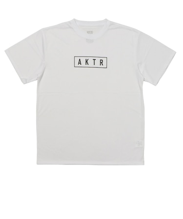 524-009005 BASIC AKTR LOGO SPORTS TEE WHITE 705371-0002