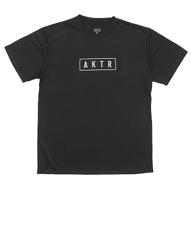 524-009005 BASIC AKTR LOGO SPORTS TEE BLACK 705371-0001