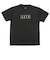 524-009005　BASIC AKTR LOGO SPORTS TEE　BLACK　705371-0001
