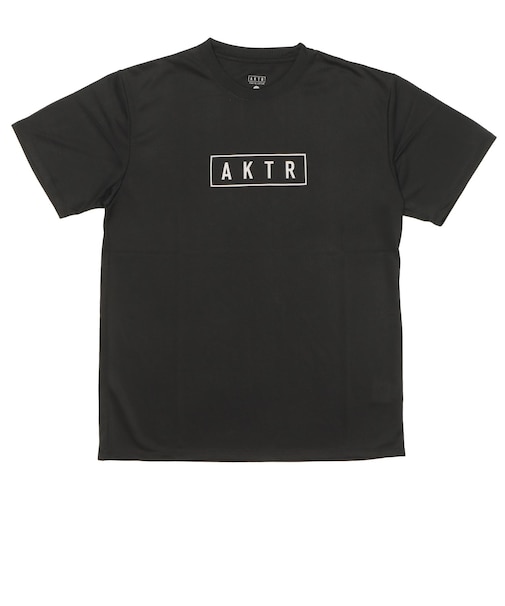 524-009005 BASIC AKTR LOGO SPORTS TEE BLACK 705371-0001