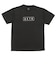 524-009005　BASIC AKTR LOGO SPORTS TEE　BLACK　705371-0001