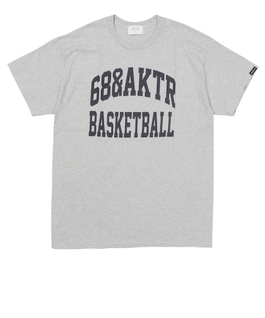 225-042005　68xAKTR ARCH LOGO TEE　LIGHT GRAY　705366-0002