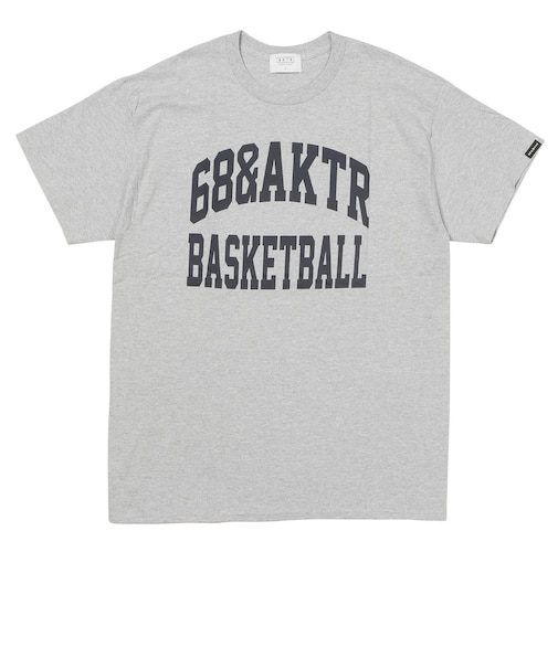 225-042005　68xAKTR ARCH LOGO TEE　LIGHT GRAY　705366-0002