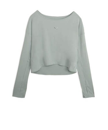 529566 W STUDIO LS TEE 29CREME DE MINT 718316-0002