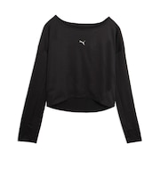 529566　W STUDIO LS TEE　01BK　718316-0001
