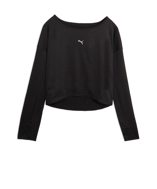 529566　W STUDIO LS TEE　01BK　718316-0001
