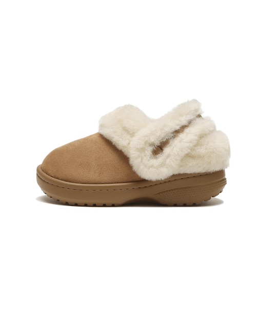 214740-2EY　18-21CL UNFG VEGAN SUEDE CLGK　SEPIA　716078-0001