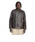 LC8120　U PLEATHER COAT(JP)　NIGHTBROWN　716499-0001