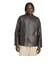 LC8120　U PLEATHER COAT(JP)　NIGHTBROWN　716499-0001