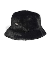 KS9325　U FUR BUCKET HAT　BLACK　715721-0001