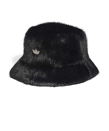 KS9325 U FUR BUCKET HAT BLACK 715721-0001