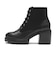 W8037　GL 6HOLE LACE UP 8　BLACK　715021-0001