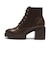 W8037　GL 6HOLE LACE UP 8　BROWN　715021-0002