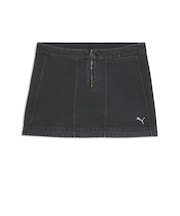 639097 W FUTURE.ARCHIVE TWILL SKIRT 01BK 717915-0001