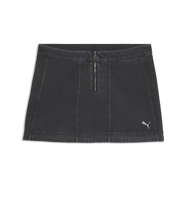 639097　W FUTURE.ARCHIVE TWILL SKIRT　01BK　717915-0001