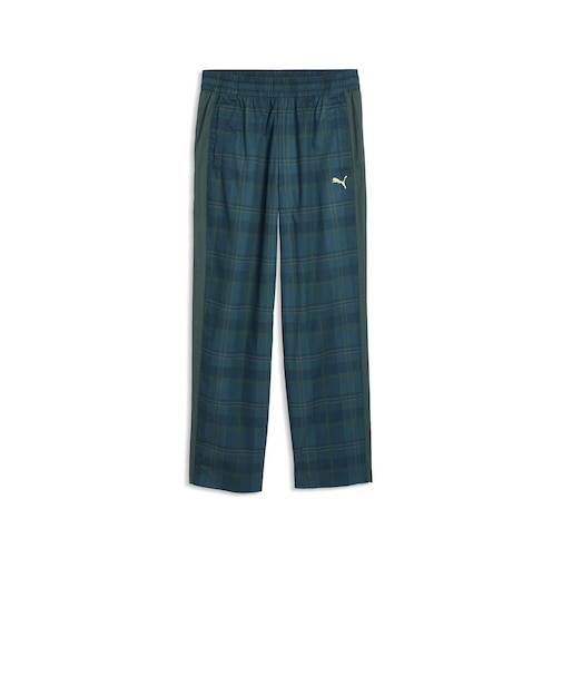 639059　M T7 RELAXED TARTAN WOVEN PT　36MIDNIGHT P.　717909-0003