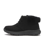 W3076　QS LACE UP SNK BOOTS5　S/BLACK　714548-0001