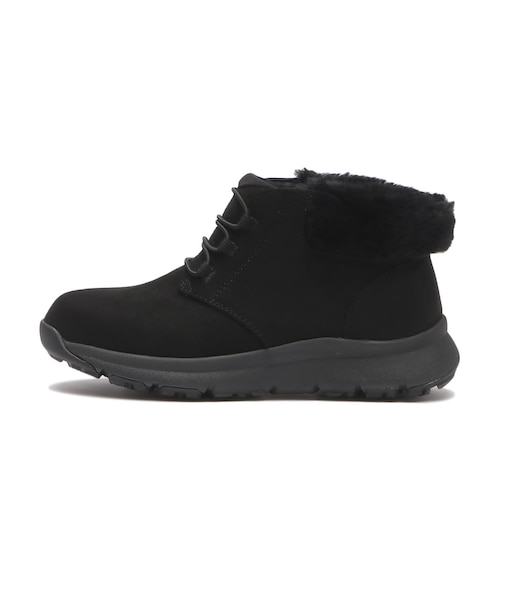 W3076　QS LACE UP SNK BOOTS5　S/BLACK　714548-0001