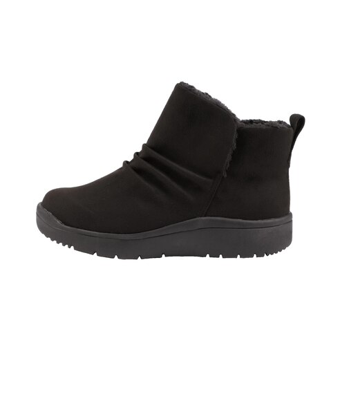 PA2505　SHIRRING BOOTS　*BLACK　717137-0001