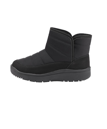 PA2504　QUILTED BOOTS　*BLACK　717136-0001