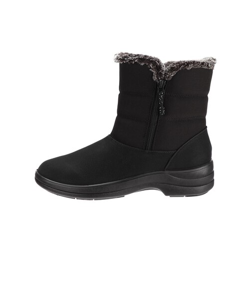 PA2503　SIDEZIP MIDCALF BOOTS　*BLACK　717138-0001