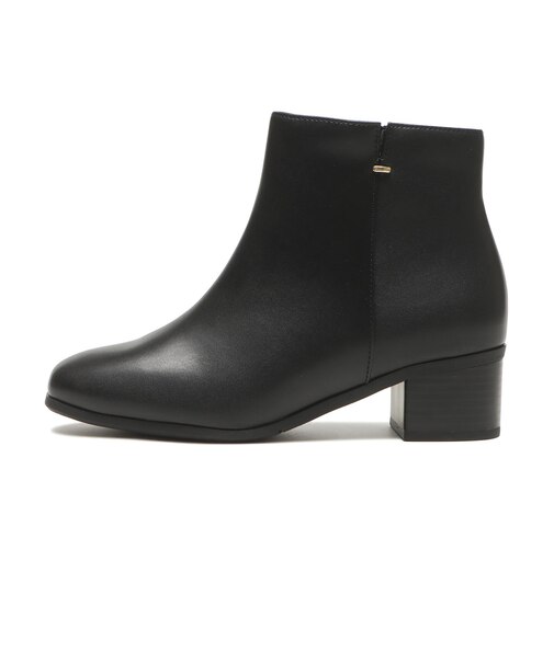 W8019　GL CHUNKY HEEL BOOTS5　BLACK　714527-0001