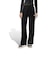 LG4295　W PLEATED VELOUR TP(MICRO PL)　BLACK　716071-0001