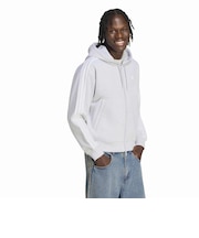 LC8114　U OVERSIZE ZIP HOODIE(SK)　LGREYHEATHER　716496-0001