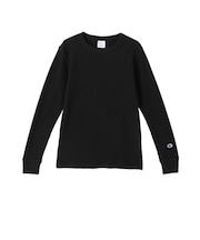 C3-Y436_　M WAFFLE LONG SLEEVE TEE　090/BLACK　701289-0002