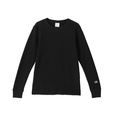 C3-Y436_　M WAFFLE LONG SLEEVE TEE　090/BLACK　701289-0002