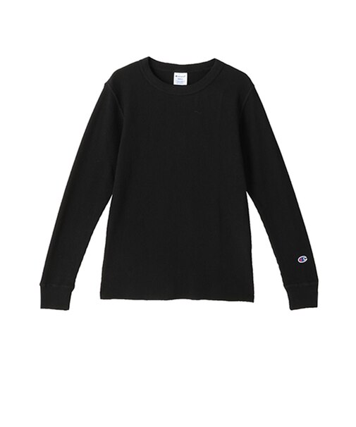 C3-Y436_　M WAFFLE LONG SLEEVE TEE　090/BLACK　701289-0002