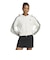 LC8124　W CROP ZIP HOODIE(SK)　CLOUDWHITE　716501-0001
